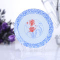 Tempered Glass Dinner Plates Break and Chip Resistant - Microwave Safe - Dishwasher Safe -Charger Plate, Decorative Plate.